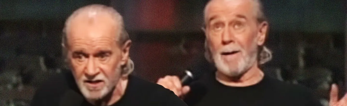 George Carlin Saw No Difference Between Fart Jokes and God Jokes
