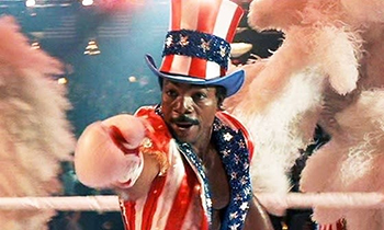 Carl Weathers as Apollo Creed