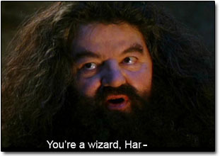 You're a wizard, Har -