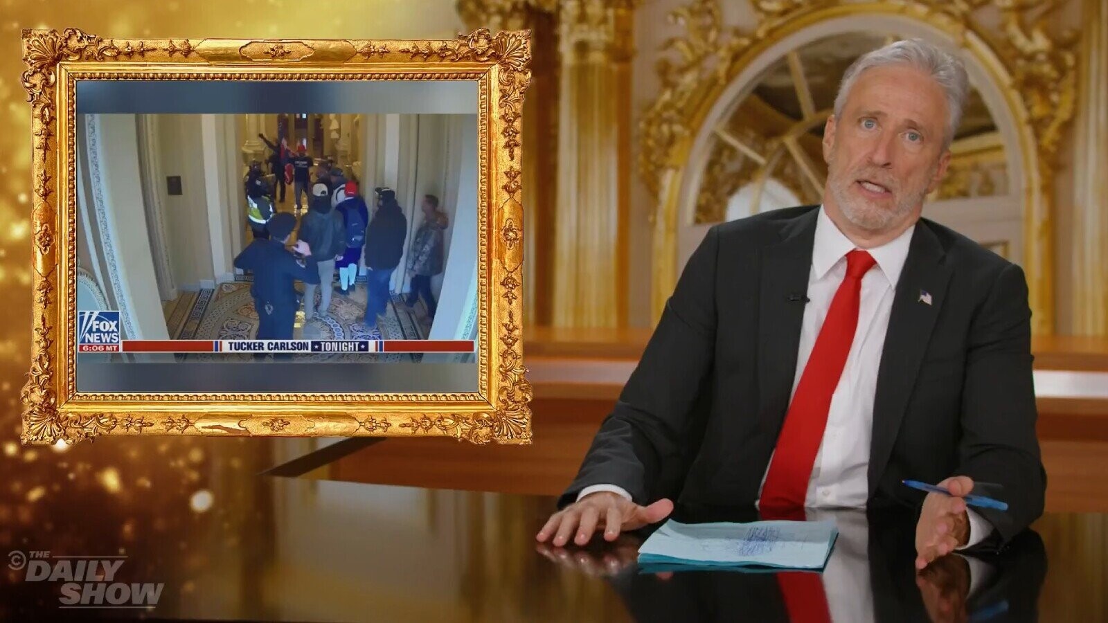 ‘The Daily Show’s Jon Stewart Plays Montage of Conservatives Lying on TV to Prove That It’s Not Illegal