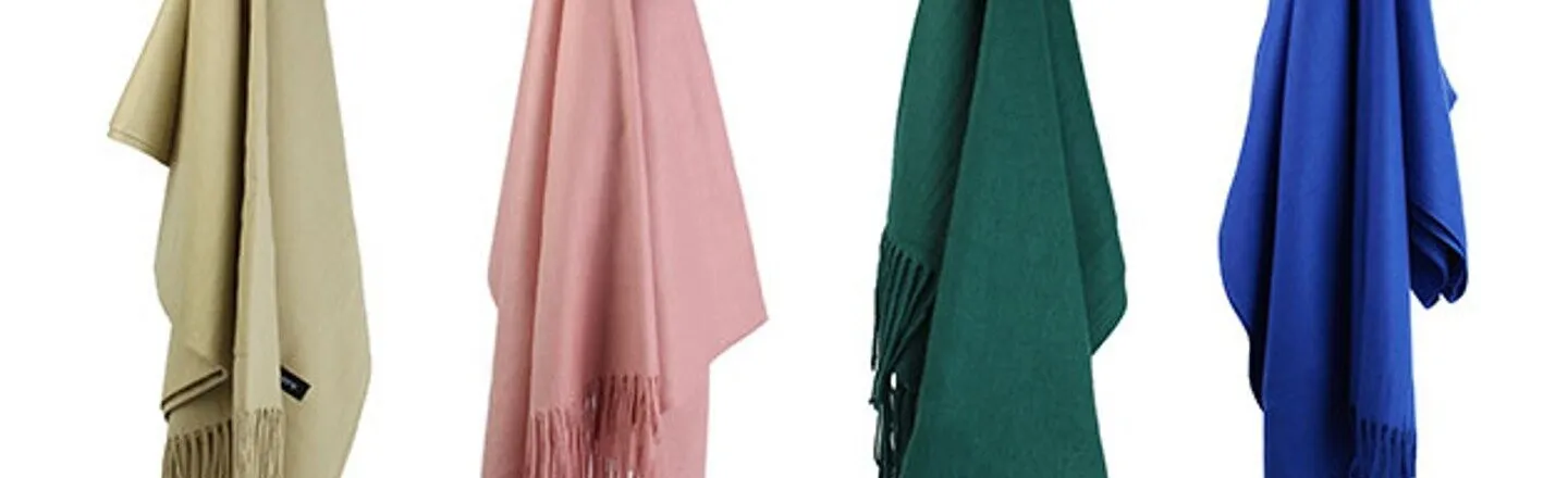 These Cashmere Shawls Are 80% Off And Perfect For The Holidays