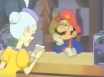 Super Mario grocery store