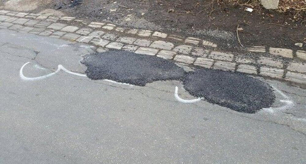 Wanksy pothole