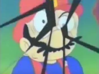 Mario shattering