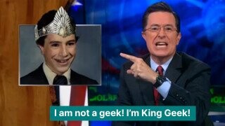 Here’s Definitive Evidence That Stephen Colbert Is An Apex Nerd