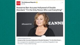 ‘I’m the Only Person Who Lost Everything’: Roseanne Barr Decries Her ‘Witch Burning’ Ahead of New Special