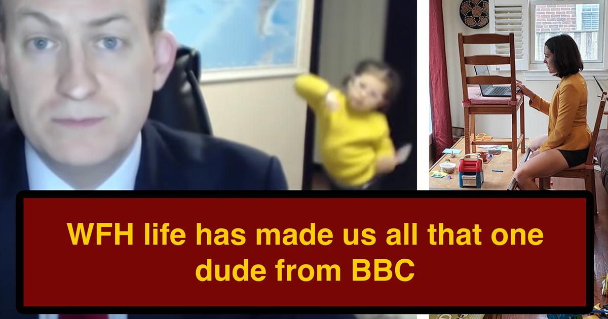In 2020 Everybody Working From Home Is Bbc Dad Cracked In 2020 Everybody Working From Home Is Bbc Dad Cracked