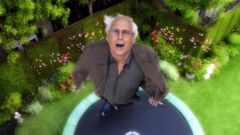 Chris O'Connor Tells The Story Of When Chevy Chase Kicked Him Off A Trampoline