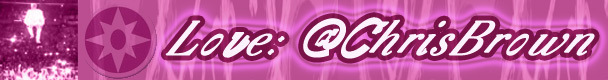 Love: @ChrisBrown 