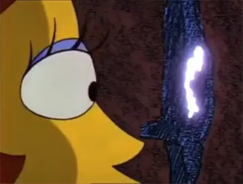 Maude Flanders spying