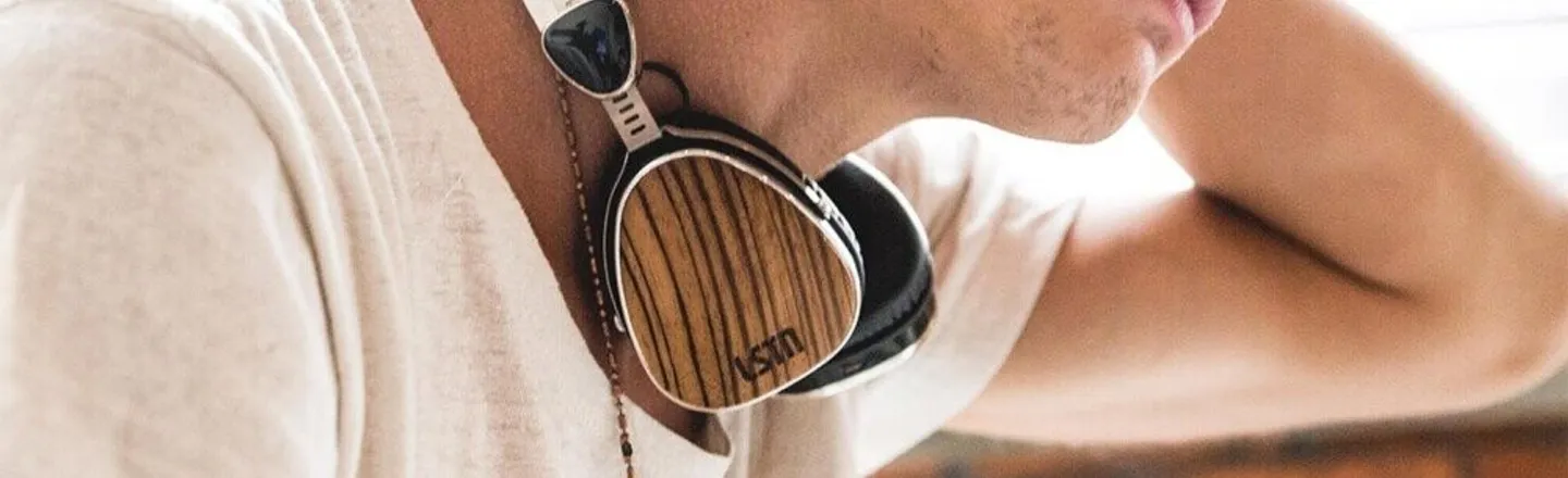 These Retro Hardwood Headphones Give Back More Than Just Sound