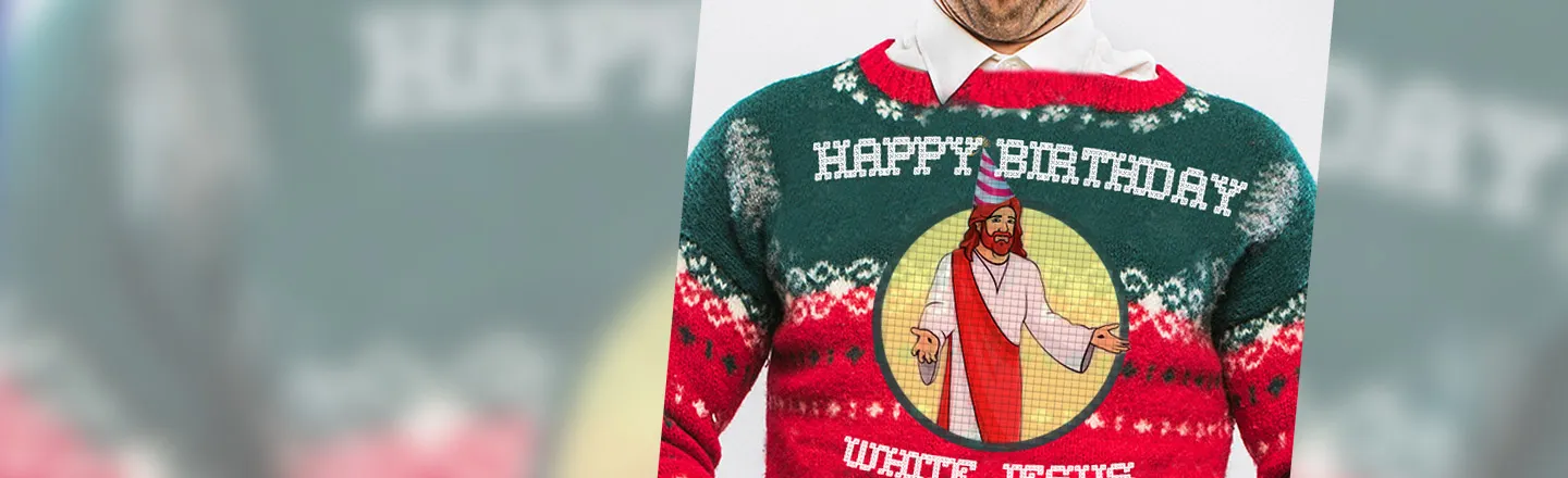 Breakdancing top jesus sweater