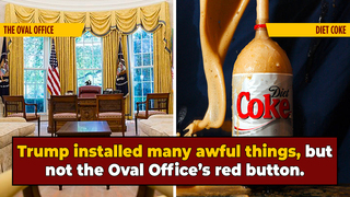 Sorry, The Oval Office 'Diet Coke Button' Predates Trump By Decades