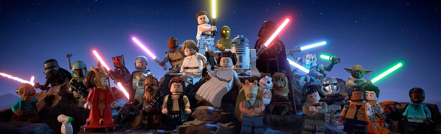 The characters from 'LEGO Star Wars: The Skywalker Saga'