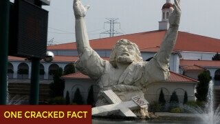 Lightning Destroyed One Megachurch's Giant Jesus Statue