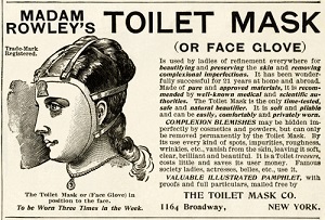 MADAM TOILET MASK ROWLEY'S (OR FACE CLOVE) Te Merk ILeBADEON. IM mt be ladlae et rvfilnement EREShere fe BantAfri an esErg the al anA VMME oslexiael A
