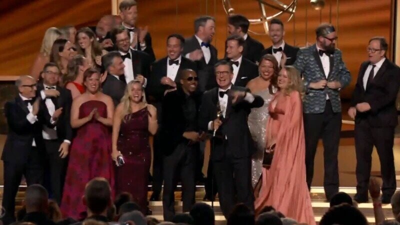 Stephen Colbert Had a Classy Acceptance Speech for His Sympathy Emmy