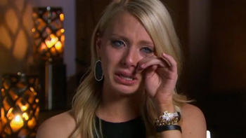 crying on the bachelor