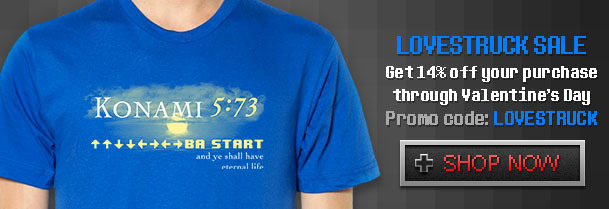 LOVESTRLICK SALE Get 14% off your chase KONAMI through Yalentine's Day 5:73 Promo code: LOVESTRUCK 1I44B START andve shall have SHOP NOM eteeraal e