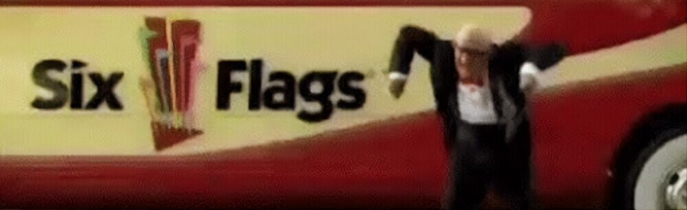 A Deep Dive Into 'Mr. Six,' The Nightmarish Six Flags Dancing Mascot
