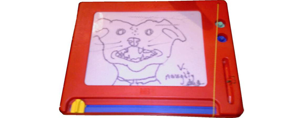 5 Medical Procedures From 30 Years Ago (That Now Seem Barbaric) - a dog on an Etch-A-Sketch