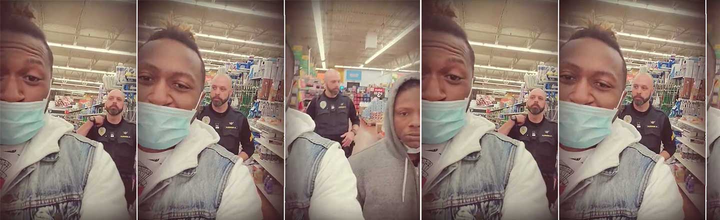 Two Black Men Were Kicked Out Of Walmart By Police For Wearing Facemasks