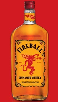 Oo FIREBALL CINNAMON WHISKY 