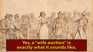 In 19th-Century England, Men Sold Their Unhappy Spouses In Wife Auctions
