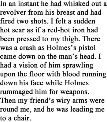 Text from Sherlock Holmes story