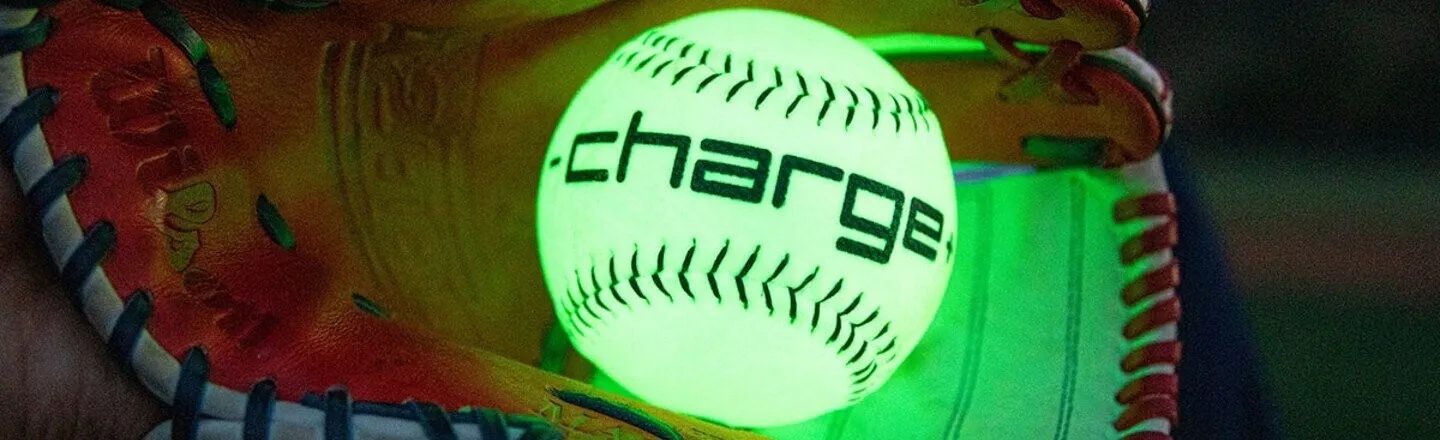 Enjoy Night Time Baseball With This Glow-In-The-Dark Ball