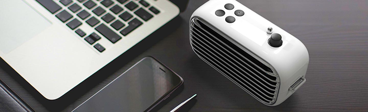 Go Retro With This Stylish Bluetooth Speaker