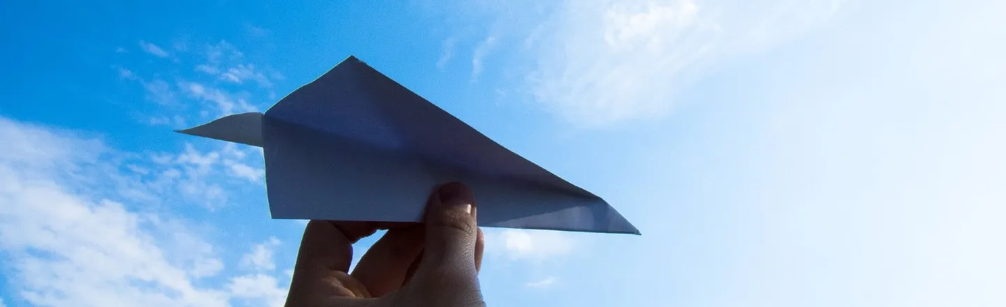 Paper Airplanes Existed Long Before Real Ones