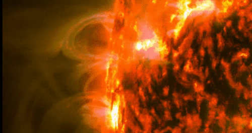 Sun's magnetic lines