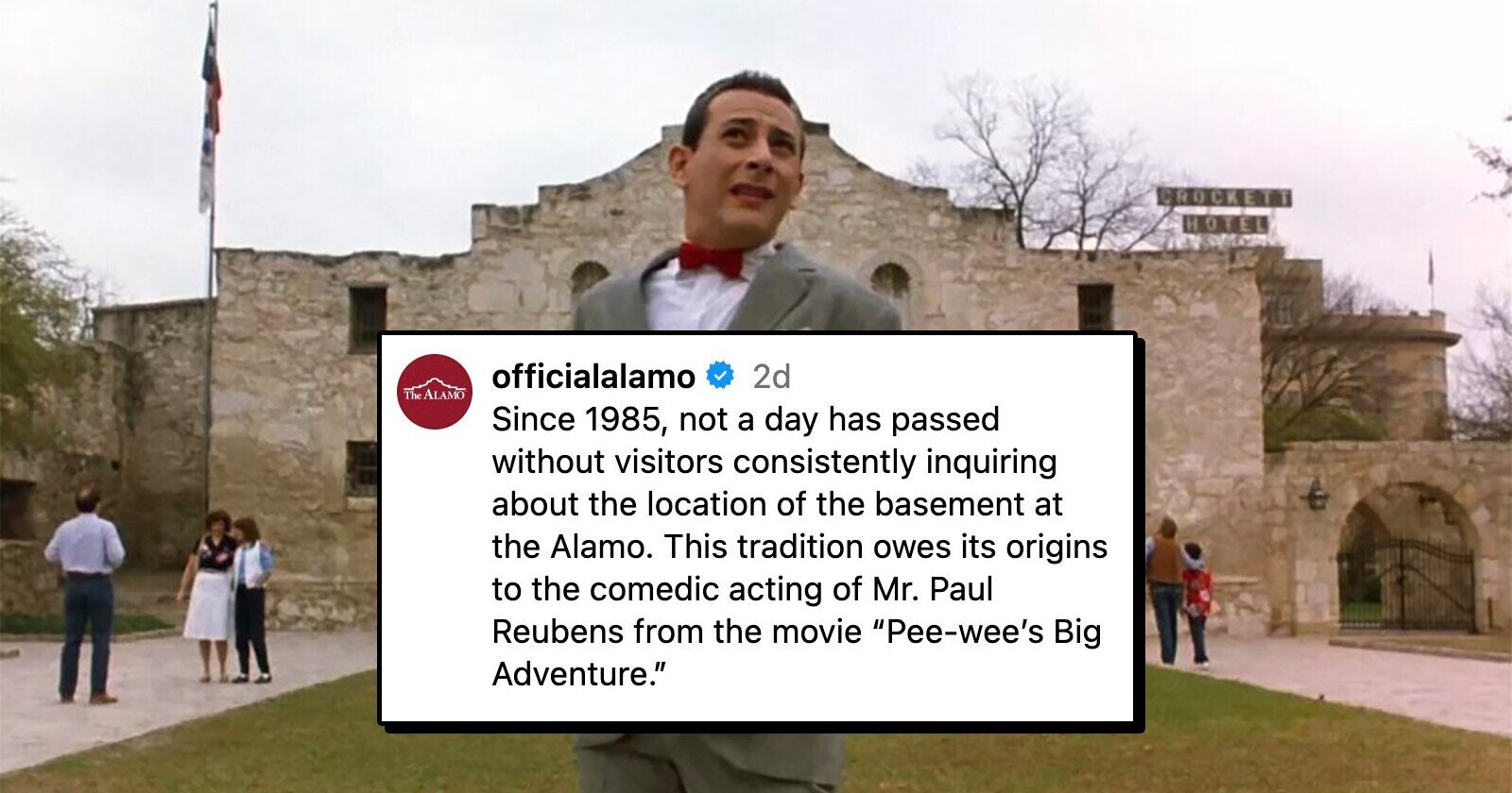 The Alamo’s Hilarious Salute to Peewee Herman