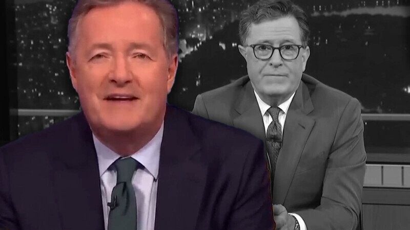 Piers Morgan Dances on Comedy Grave of Stephen Colbert