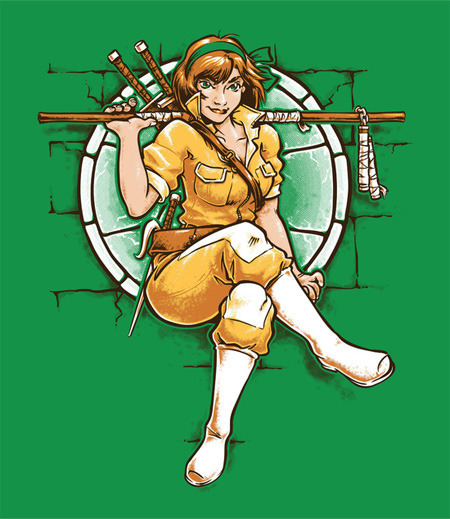 2 New Shirts for H.P. Lovecraft and 'TMNT' Fans