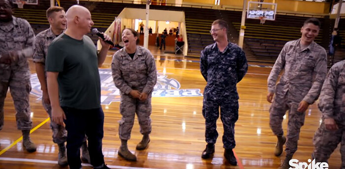 Jeff Ross Roasts the Military