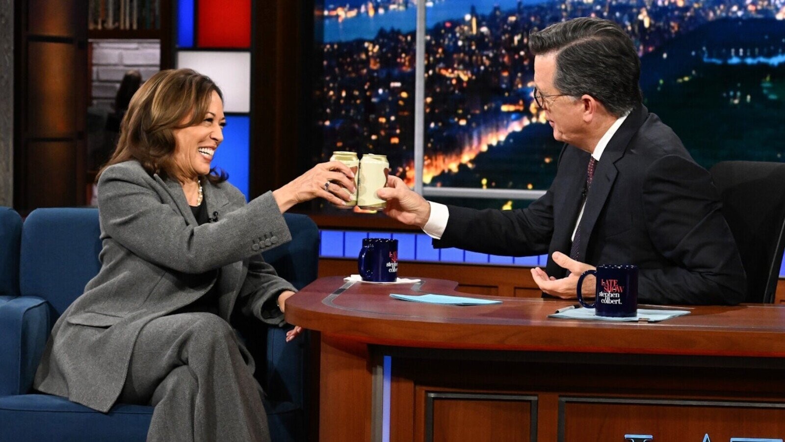 Stephen Colbert Should Pull A Reverse Seth Meyers and Convince Kamala Harris Not to Run for President Again
