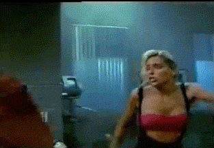 Schwarzenegger kicked in the crotch