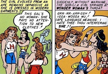 5 Characters Who Prove Wonder Woman's Villains Are The Worst - the origins of the Wonder Woman character Giganta who was previously an ape