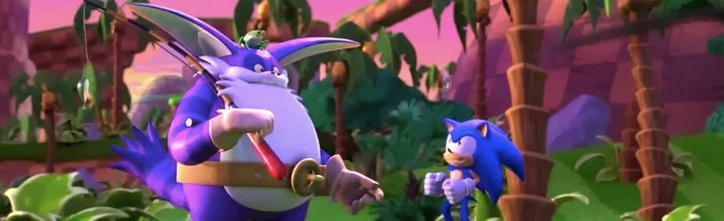 Leak Reveals Big The Cat And His Fan-Favorite Minigame in 'Sonic Frontiers'