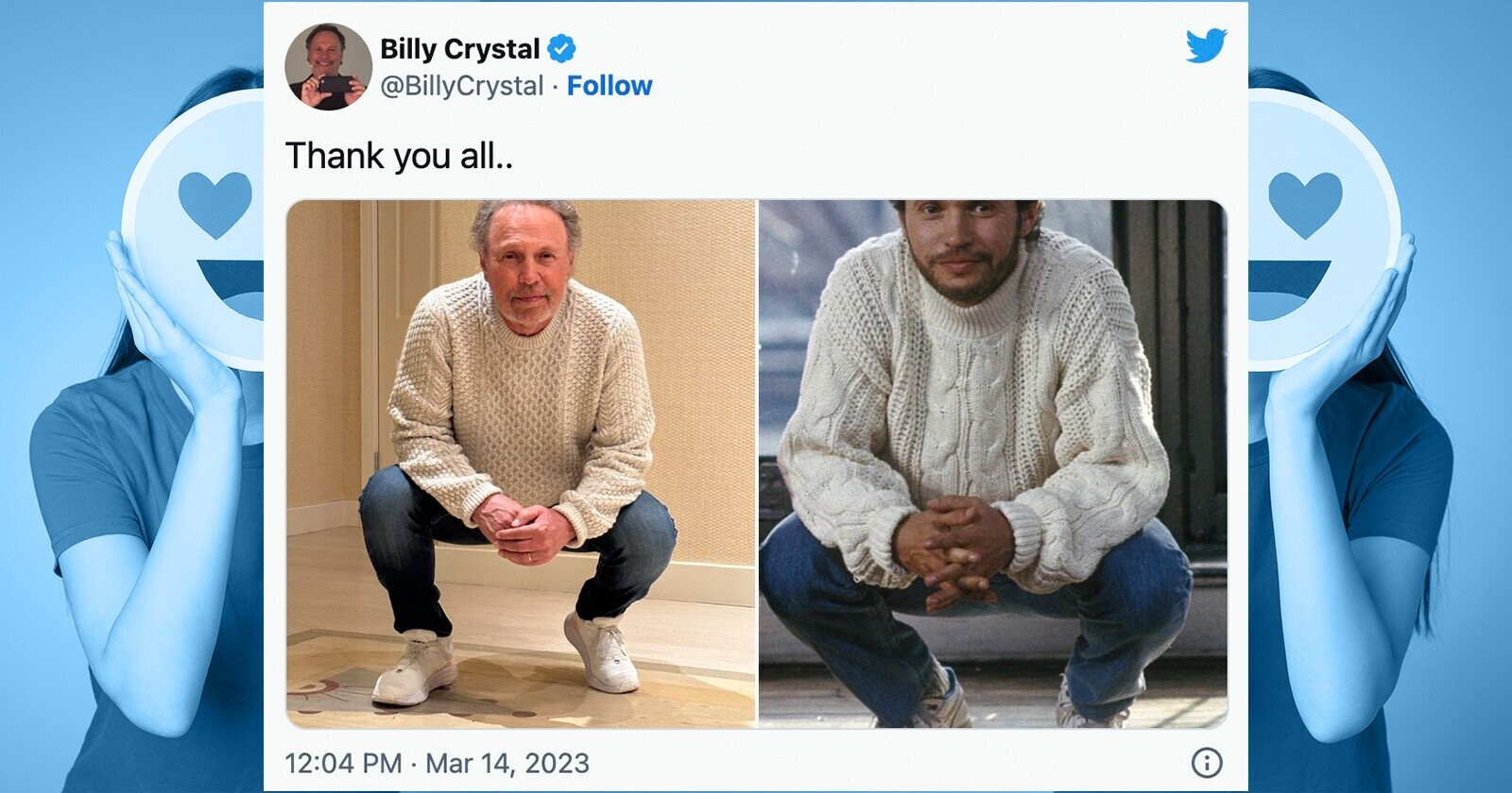 Billy Crystal Posts ‘When Harry Met Sally’ Thirst Trap