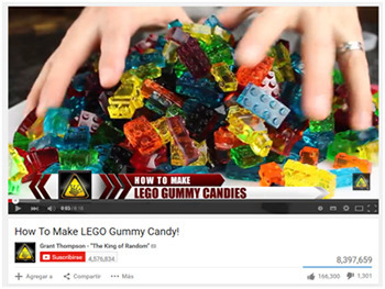 HOW TO MAKE LEGO GUMMY CANDIES HOw To Make LEGO Gummy Candy! E Tergson e Kng Bantonte 45684 8397659 Certe 14S 130 
