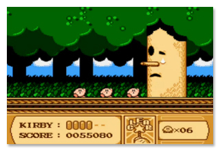 KIRBY 0000 : xo6 SCORE : 0055080