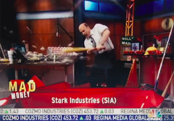 ALL- MAh MAD MONEY Stark Industries (SIA) A143 COZMO INDUSTRIES ICOZI 453.72 003 REGINA MEDP OBAL COZMO INDUSTRIES 1coZ 453.72 .03 REGINA MEDIA GLOBAL