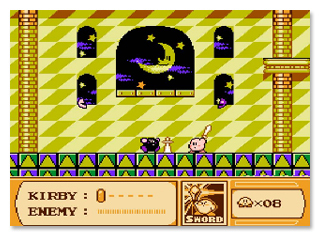 KIRBY : xo8 ENEMY IUL SORD