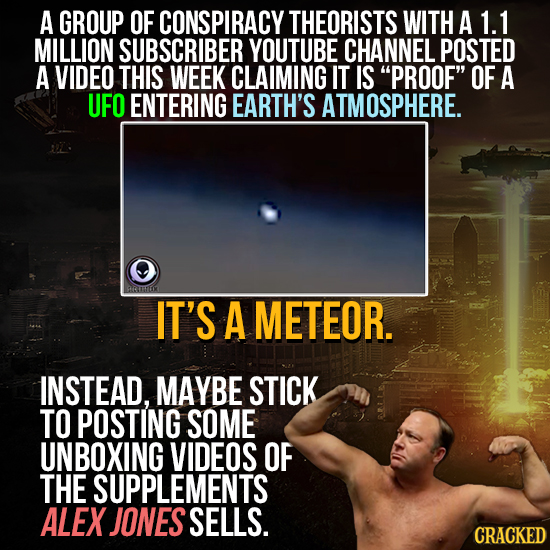 What Stupid Conspiracy Theory Is Out There Now? (12/4/17)