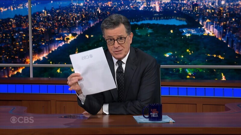 CBS Says That They Didn’t Block Stephen Colbert From Talking to James Talarico