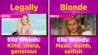 Movie Differences: Elle Woods In The 'Legally Blonde' Book Is A Monster