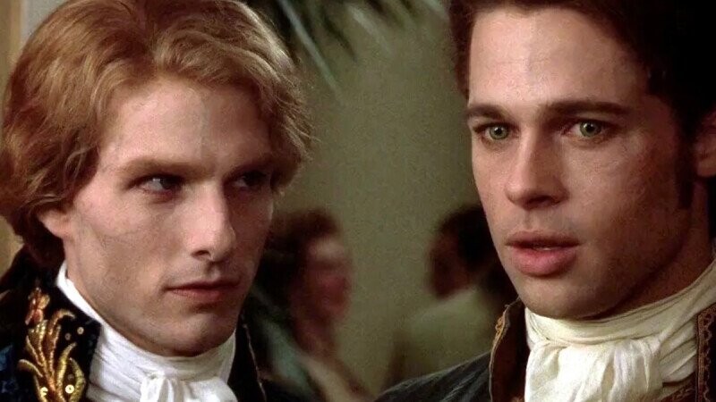 Tom Cruise And Brad Pitt Did Weird Prep Work For 'Interview With The Vampire'